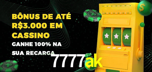 7777ak melhor bônus de depósito